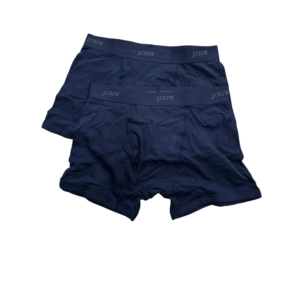 J.Crew Stretch 3'' boxer briefs mens preppy classic lounge sz S